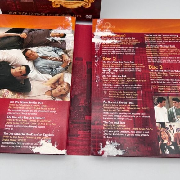 DVD Friends - The Complete Second Season 4-Disc Set 2002 - Picture 7 of 7